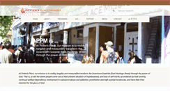 Desktop Screenshot of pottersplacemission.com